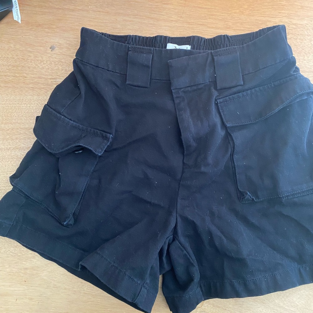 TNA Black Women's Cargo Shorts